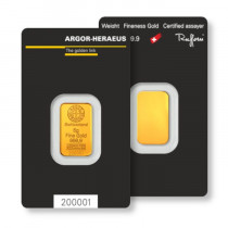 Lingotto  Gr.  5   Oro  999,99/000  in Blister   plastificato  .                              SPEDIZIONE GRATUITA 