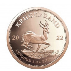 Krugerrand 1 oz d'oro anno 2022
