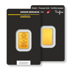 Lingotto Gr  2  Oro  999,99/000 in Blister Plastificato  .                   SPEDIZIONE GRATUITA